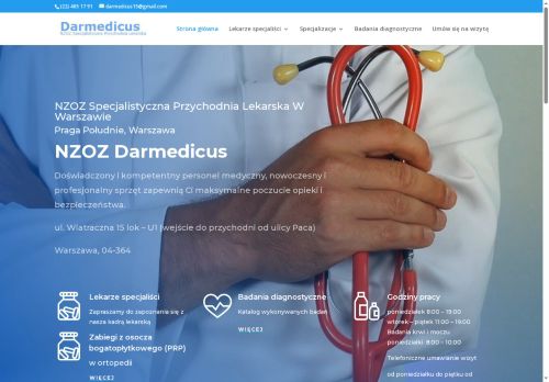 Darmedicus Przychodnia w Warszawie Praga południe Darmedicus Przychodnia w Warszawie Praga południe