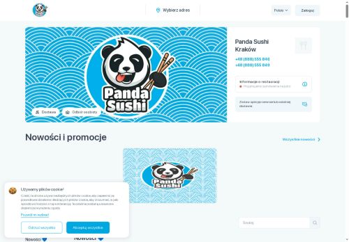Panda Sushi Kraków! Sushi Burgery! Panda Sushi Kraków! Sushi Burgery!