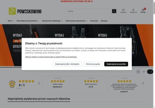 Powoskowani. Profesjonalne kosmetyki samochodowe. Powoskowani. Profesjonalne kosmetyki samochodowe.