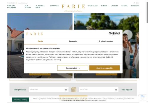 Romantyczna rocznica ślubu na Mazurach w FARIE