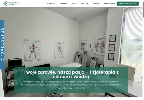 Fizjoterapia Manufaktura Zdrowia w Trąbkach
