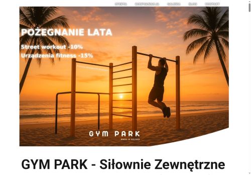 GYM PARK Nowoczesne siłownie zewnętrzne
