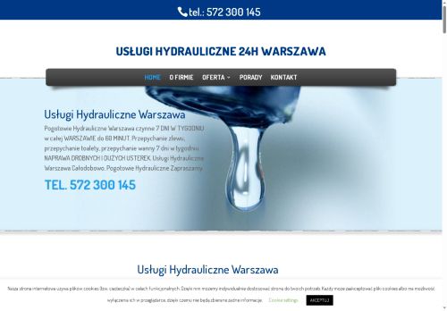 Pogotowie hydrauliczne 24h Warszawa