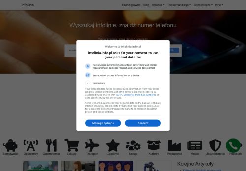 Ogólnopolska baza numerów i centrum informacji