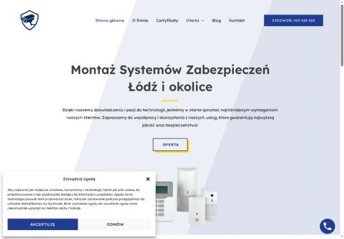 Montaż Systemów Alarmowych Łódź i okolice.