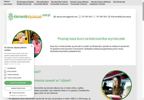 Kurs online na Kierownika Wycieczek: wiedza poparta doświadczeniem.