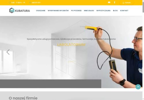 Osuszanie budynków Kubatura Adam Pakuła