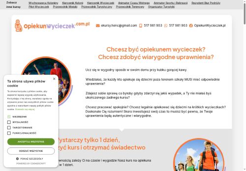 Kursy ONLINE na i dla Opiekunów Wycieczek! OpiekunWycieczek. pl