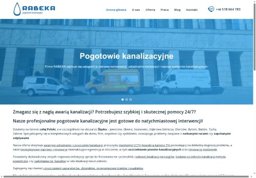 Czyszczenie kanalizacji Dąbrowie Górniczej