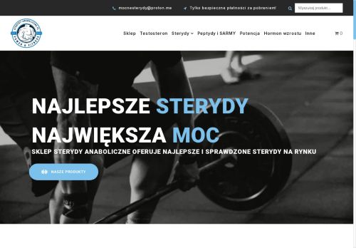 Sklep ze sterydami, kupuj online