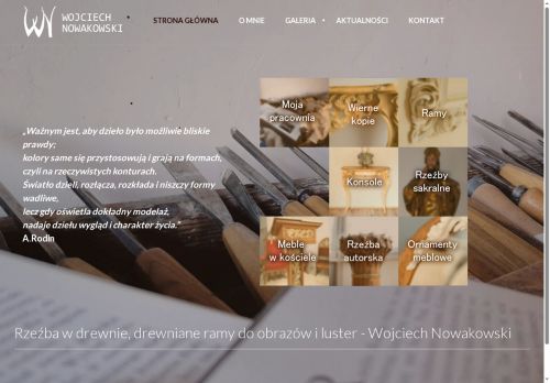 Drewniane rzeźby Nowakowski