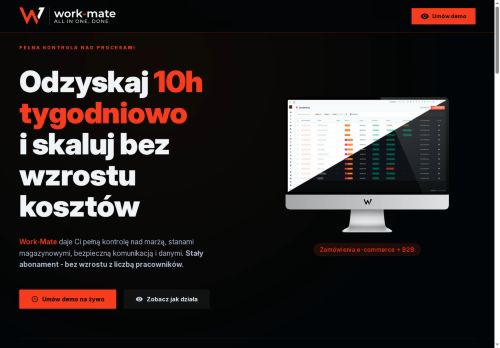 Work mate Centralny Hub Zarządzania Operacyjnego